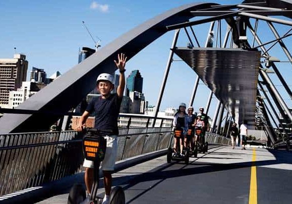 Segway over The Goodwill Bridge Brisbane 59cc80f77e046ccd67a55840 16X9